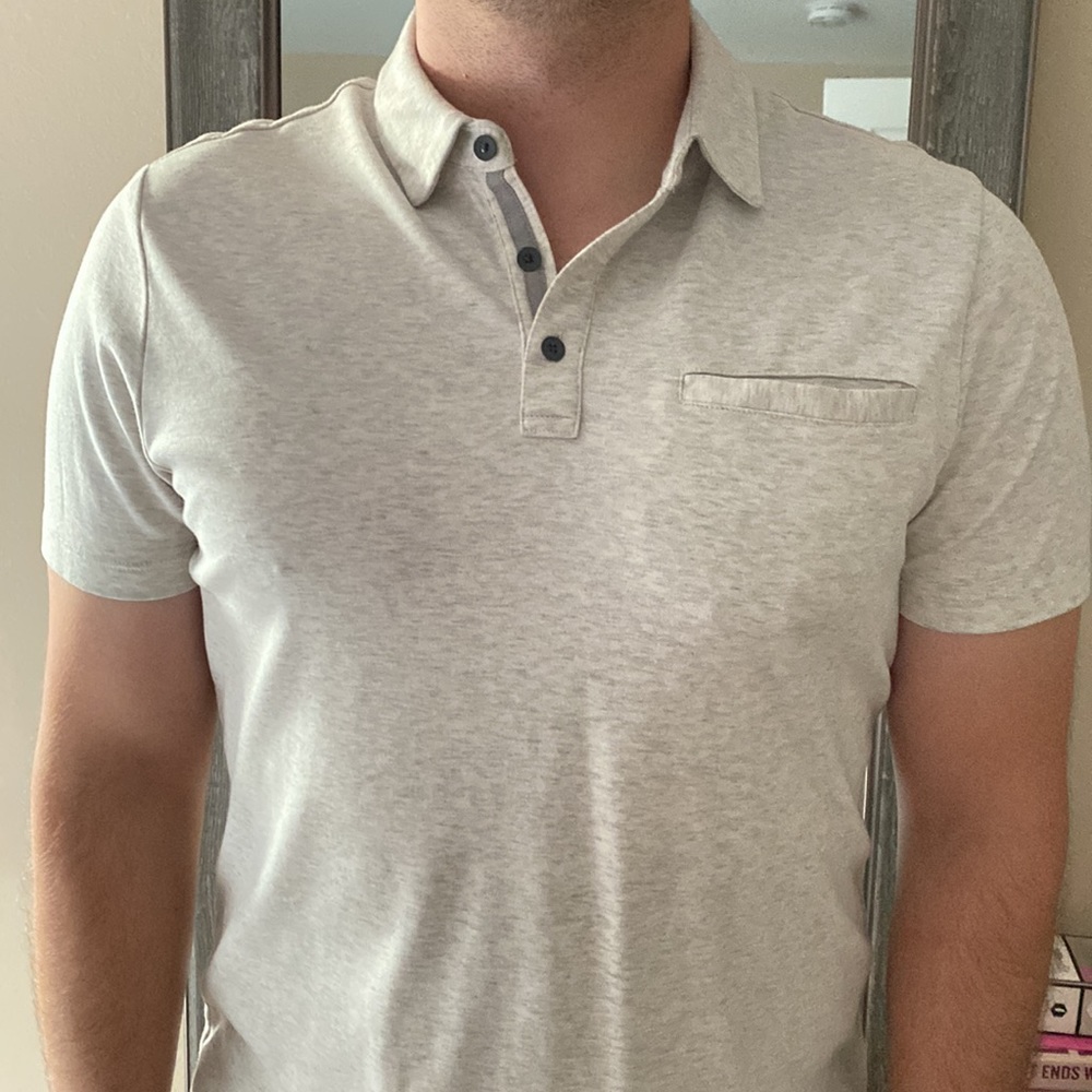 Banana Republic Luxury Touch Golf Polo Size L